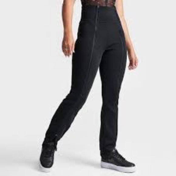 Nike Tech Fleece High Waist Slim Full Double Zip Legs Womens M